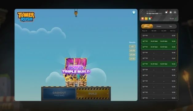 Бонусный режим Triple Build в игре